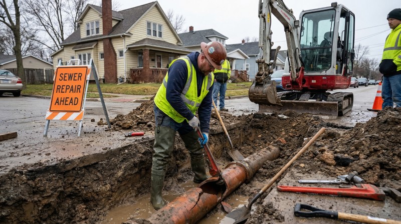 Understanding The Sewer Repair Process From Start To Finish in Pittsburgh PA