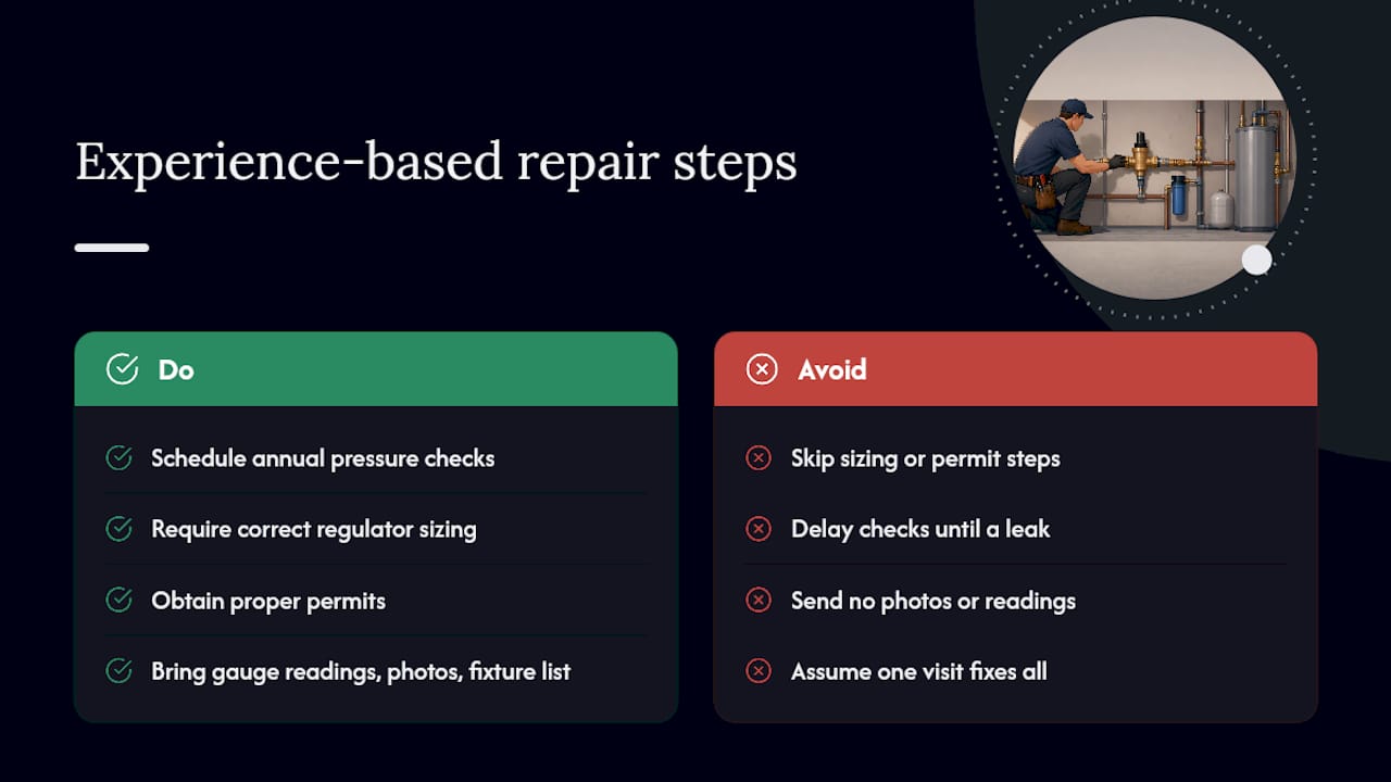 Why Experience Matters for Regulator Repairs — overview diagram